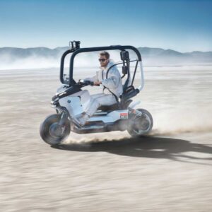 BMW Motorrad pamer motor listrik konsep Vision CE terbaru