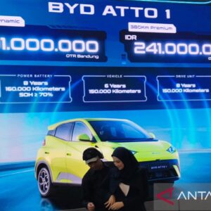 Penjualan kuartalan BYD group turun untuk pertama kalinya sejak 2020