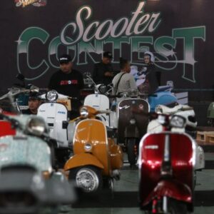 Kontes skuter 17 kategori ramaikan Kediri Scooter Festival #8
