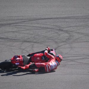 Sesi practice MotoGP Mandalika diwarnai insiden Marc Marquez terjatuh