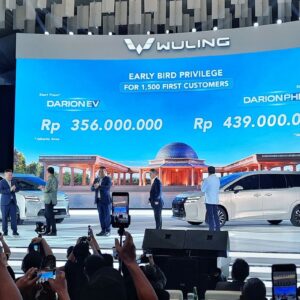 Wuling resmi umumkan harga Darion, mulai dari Rp350 juta