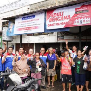 PTPL beri ganti oli motor gratis untuk korban banjir, cek lokasinya